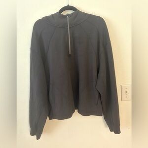 Avia Size XXXL Women’s Black Half-Zip Sweatshirt